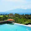 Looking across the Pailolo Channel to the island of Molokai from Kapalua